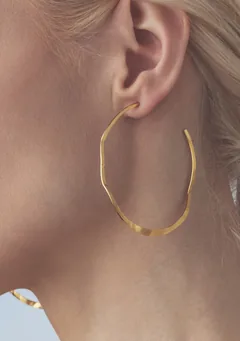 Серьги "Конго" плоские